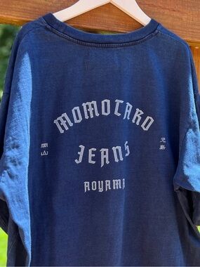 Momotaro Jeans Made In Japan Indigo Tee